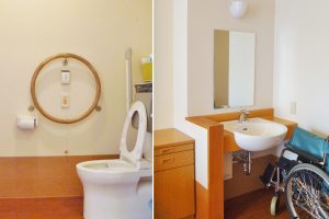 個室に付いているトイレ・洗面 個室に付いているトイレ・洗面